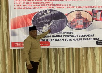 Buku Huruf Bung Karno Resmi dideklarasikan Ikhtiar Pemberantasan Buta Huruf di Papua