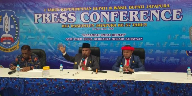 Setahun Memimpin Kabupaten Jayapura, Bupati Yunus Wonda Klaim Realisasi Program Prioritas